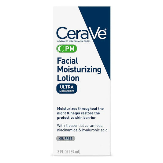 CeraVe PM Moisturizing Night Lotion | 3 Ounce