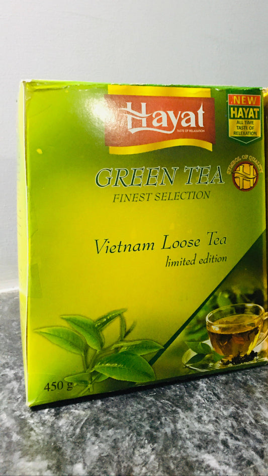 Premium Green Tea -450 Pack | Fresh & Aromatic Loose Leaf Tea